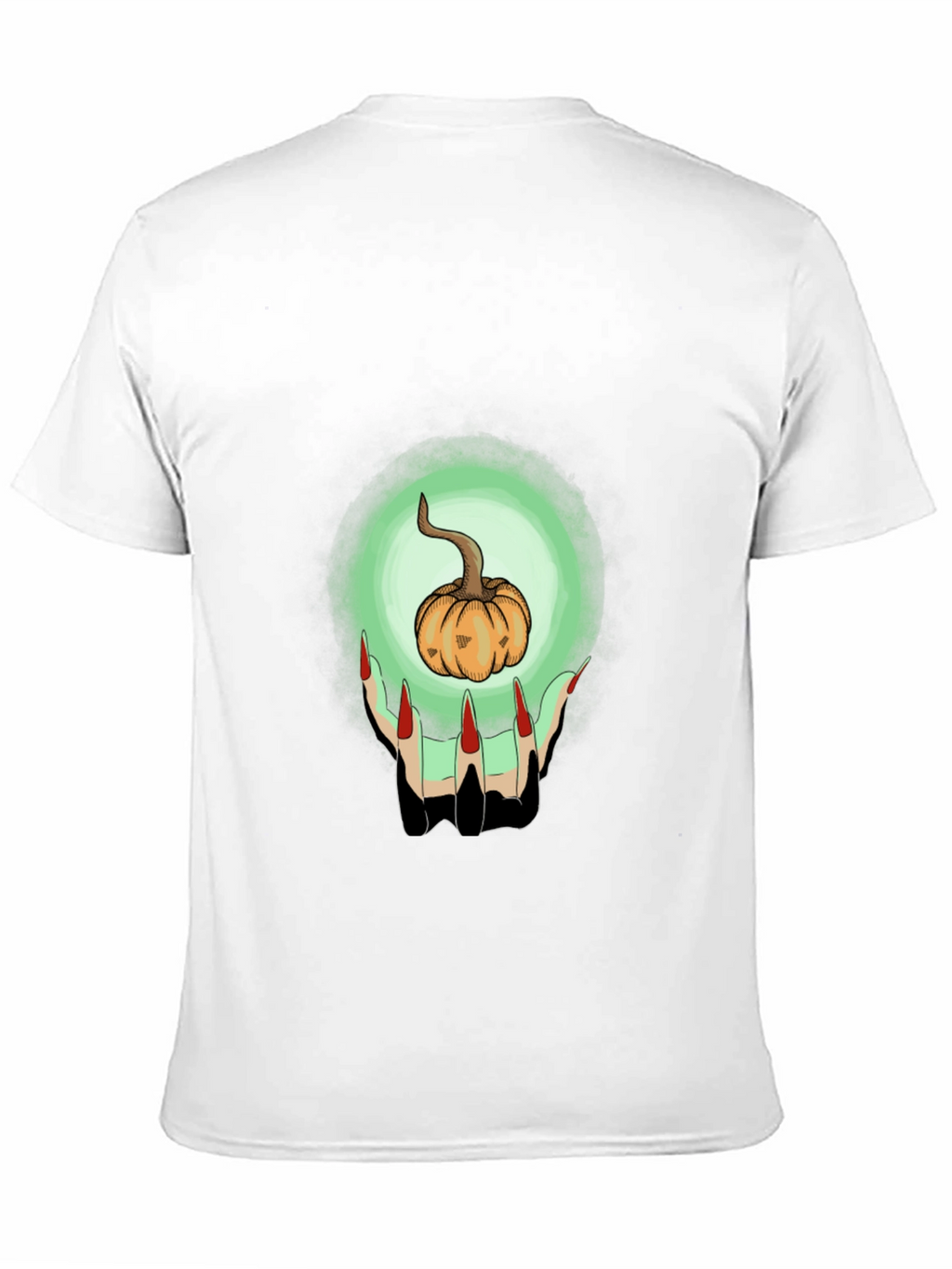 Pumpkin Witch Hands Graphic Tee