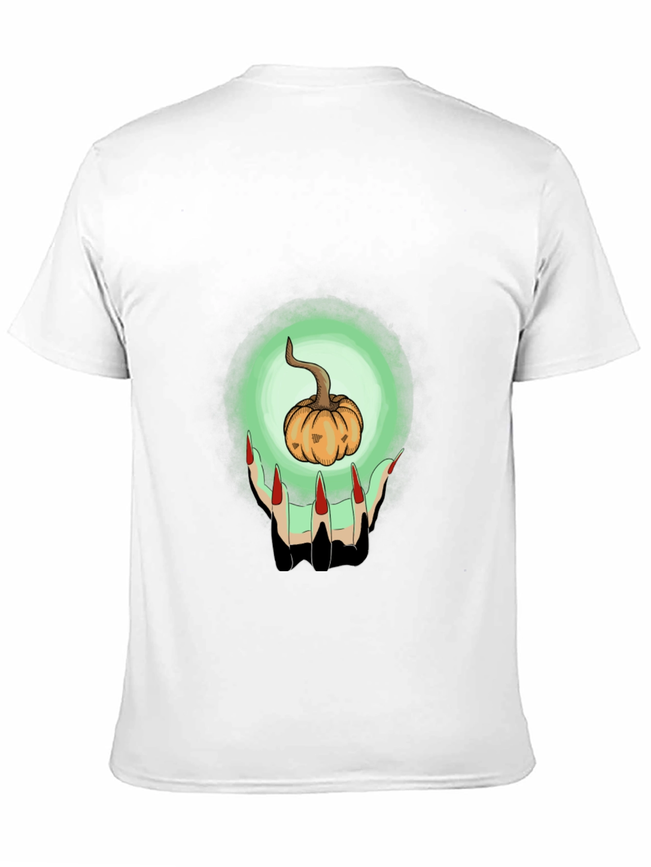 Pumpkin Witch Hands Graphic Tee