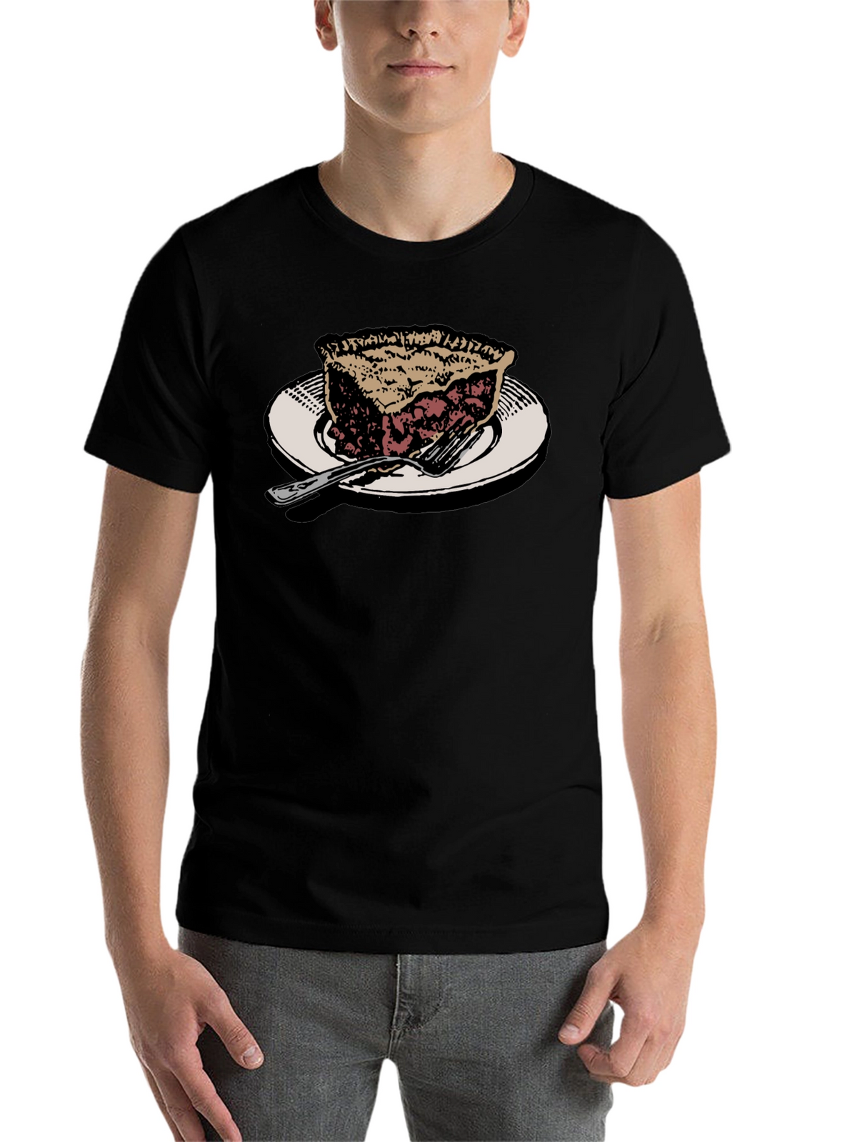 Pie Graphic T-Shirt - Delicious Design!