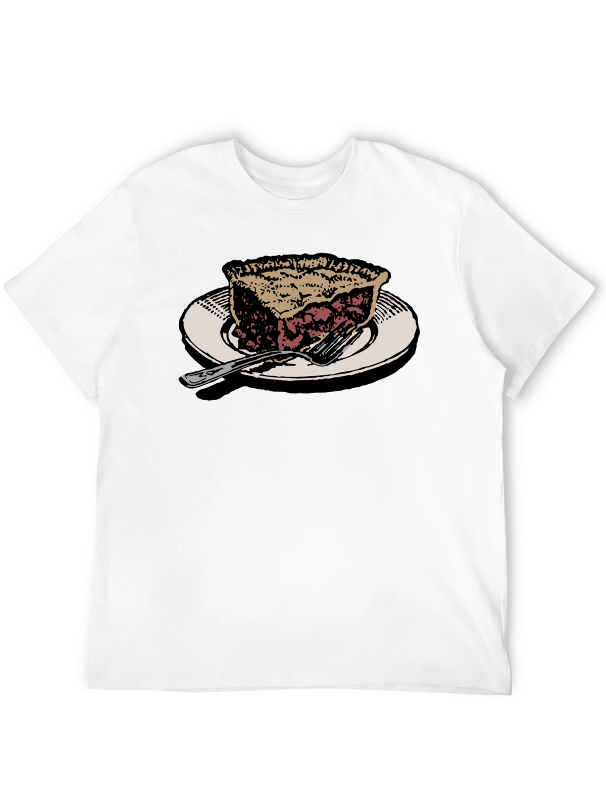 Pie Graphic T-Shirt - Delicious Design!