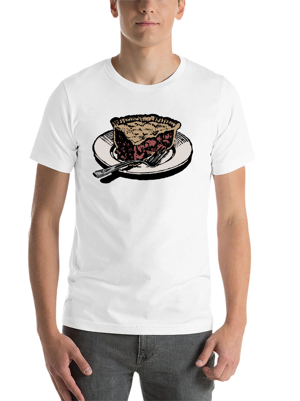 Pie Graphic T-Shirt - Delicious Design!