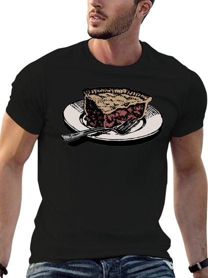 Pie Graphic T-Shirt - Delicious Design!