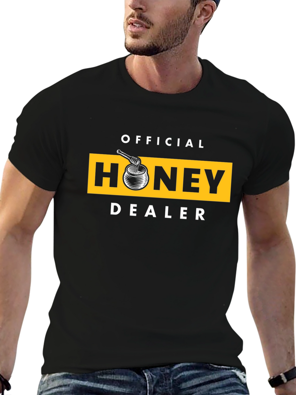 Official Honey Dealer Graphic Tee - Black
