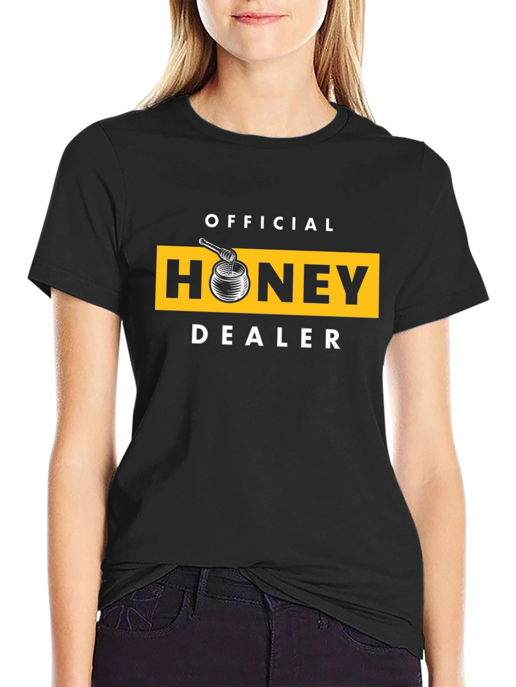 Official Honey Dealer Graphic Tee - Black