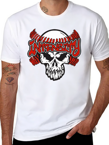 Intensity Skull Baseball T-Shirt