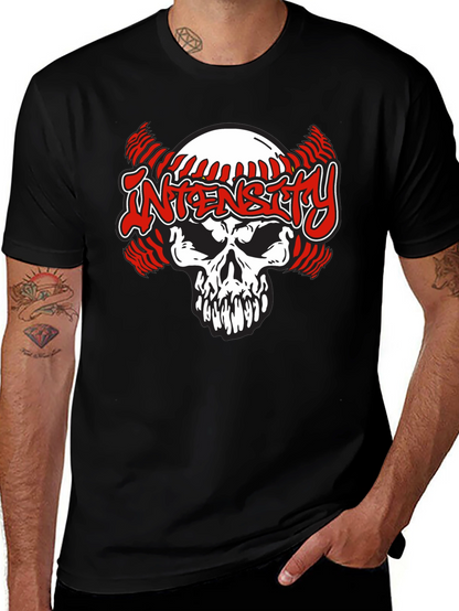 Intensity Skull Baseball T-Shirt