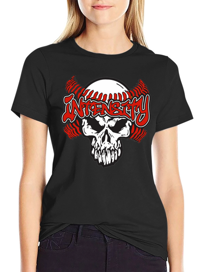 Intensity Skull Baseball T-Shirt