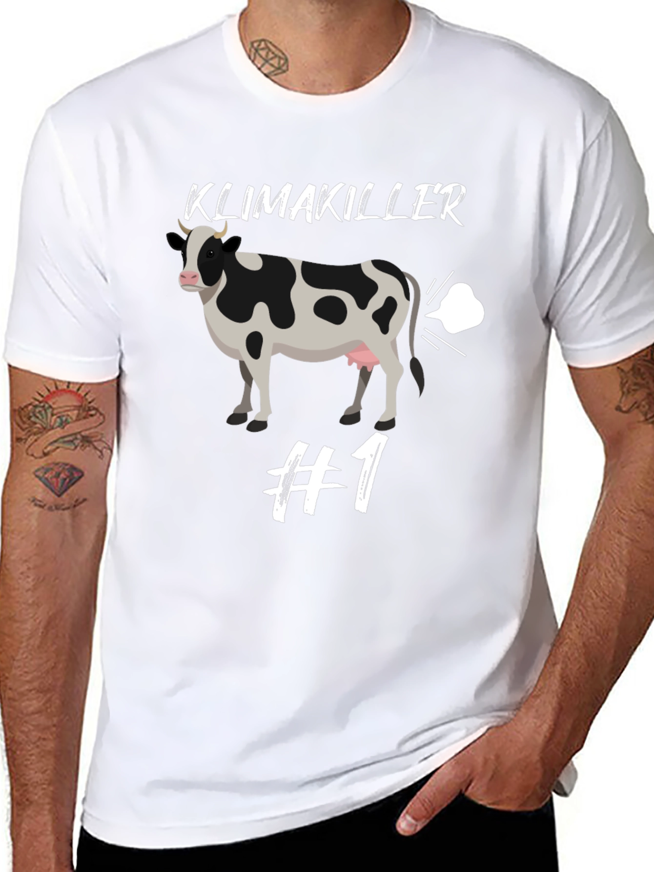 Klimakiller #1 Graphic T-Shirt - Black