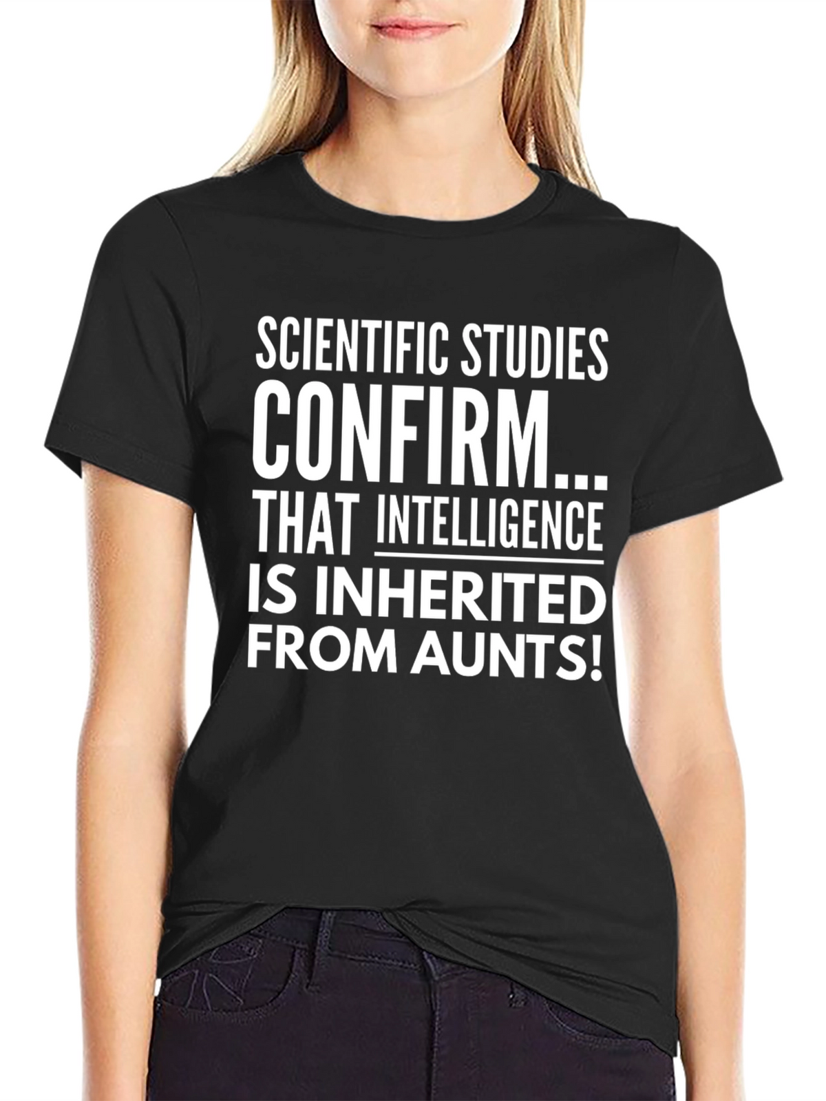 Inherited Intelligence Funny T-Shirt