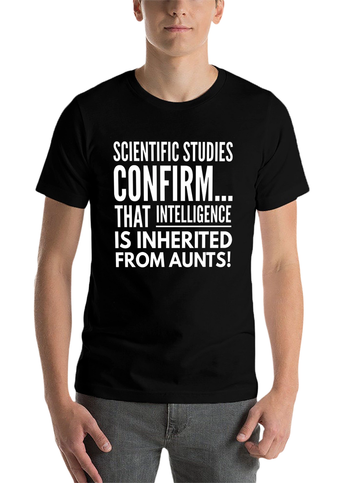 Inherited Intelligence Funny T-Shirt