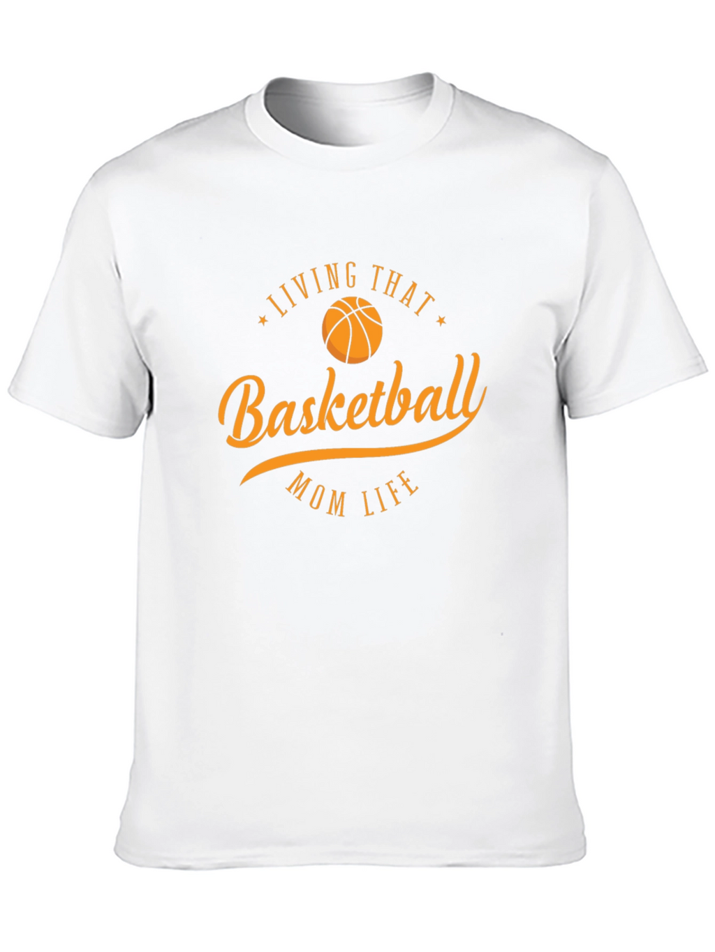 Basketball Mom Life T-Shirt - Sporty Graphic Tee