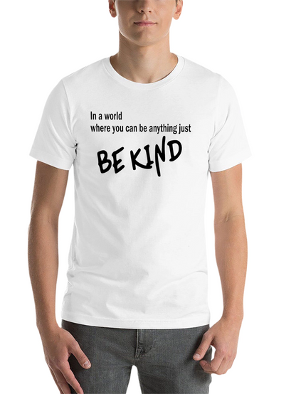 Be Kind Graphic Tee - Soft Cotton Casual T-Shirt