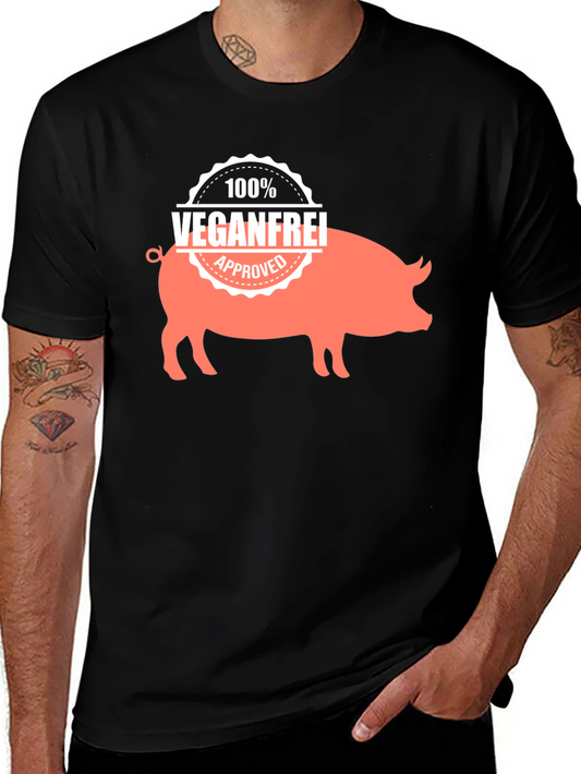 Veganfrei Pig T-Shirt - Approved Vegan