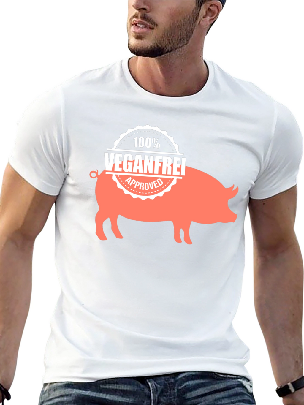 Veganfrei Pig T-Shirt - Approved Vegan