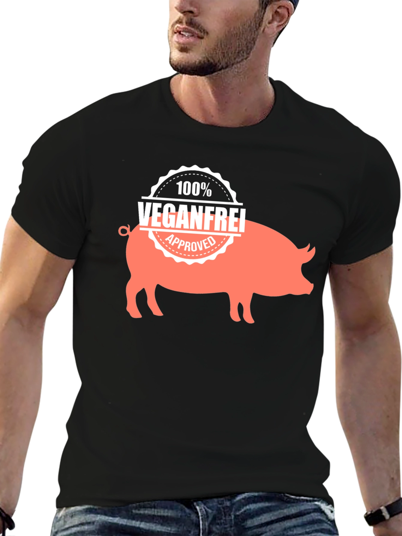 Veganfrei Pig T-Shirt - Approved Vegan