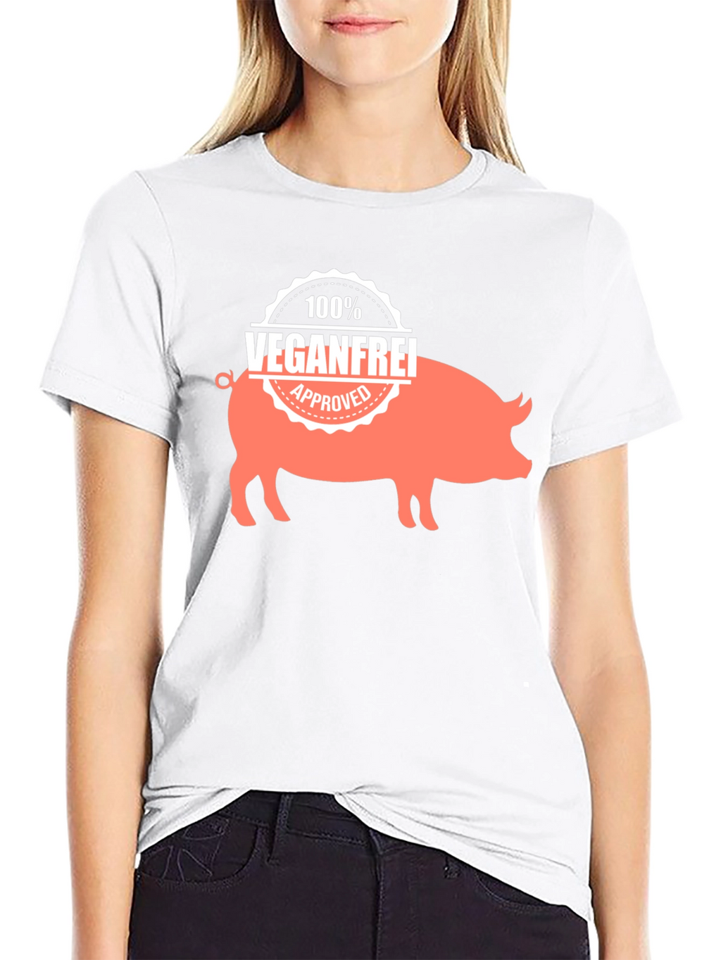 Veganfrei Pig T-Shirt - Approved Vegan