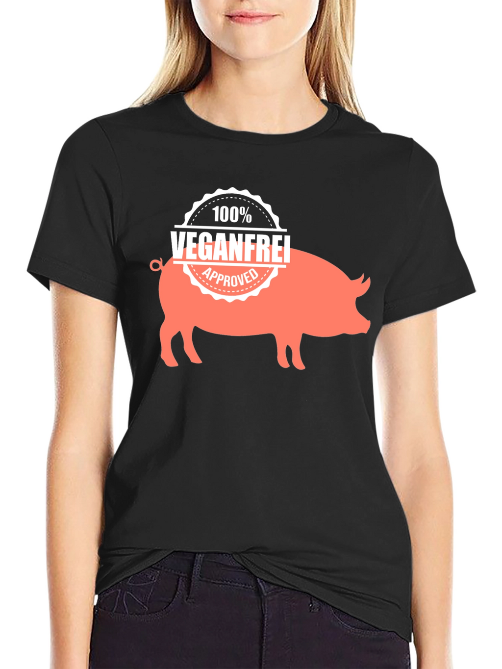 Veganfrei Pig T-Shirt - Approved Vegan