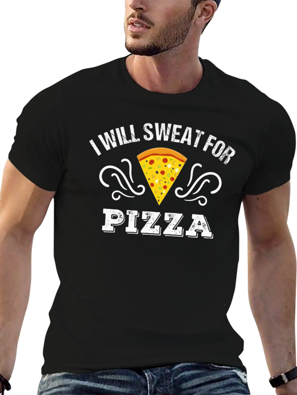 Sweat For Pizza Graphic Tee