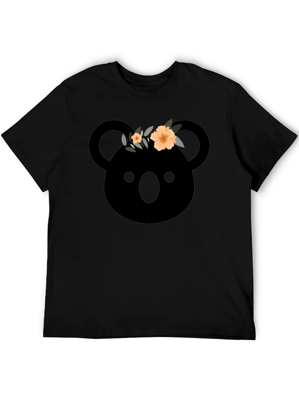 Koala with Flower Crown Graphic T-Shirt