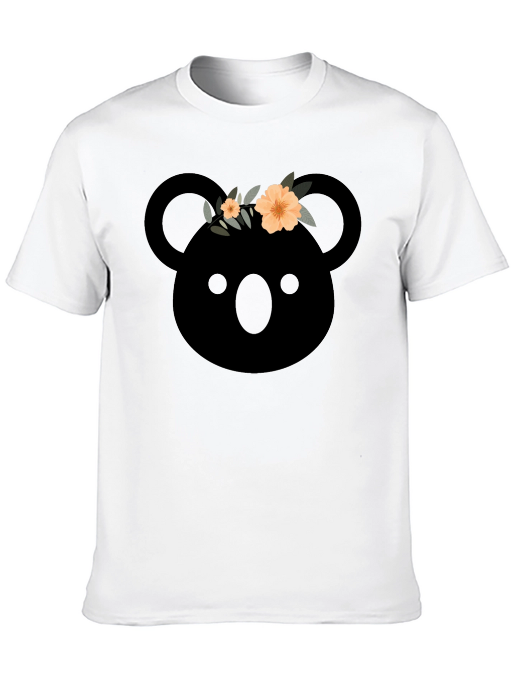 Koala with Flower Crown Graphic T-Shirt