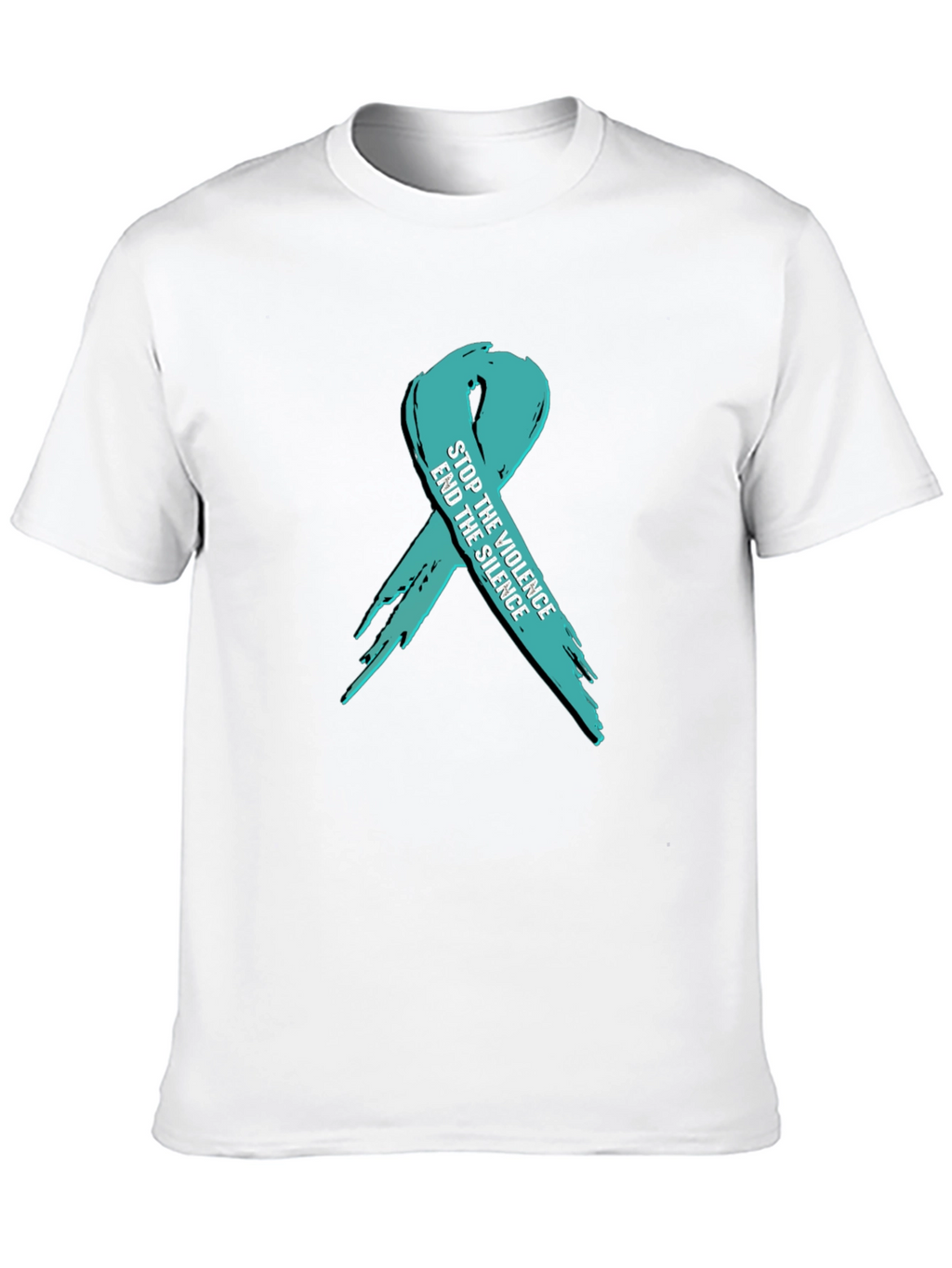 Stop the Violence Ribbon T-Shirt