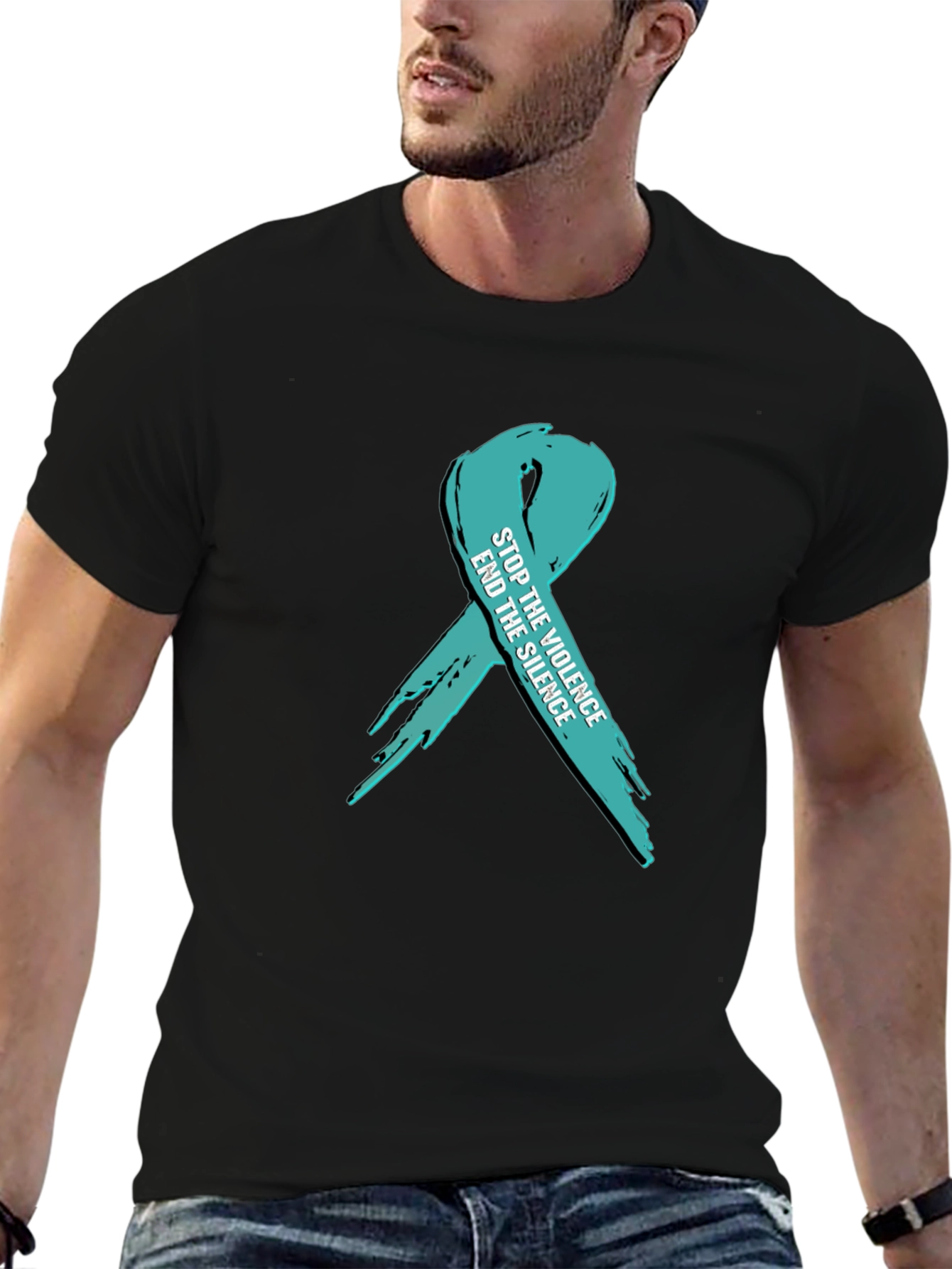 Stop the Violence Ribbon T-Shirt