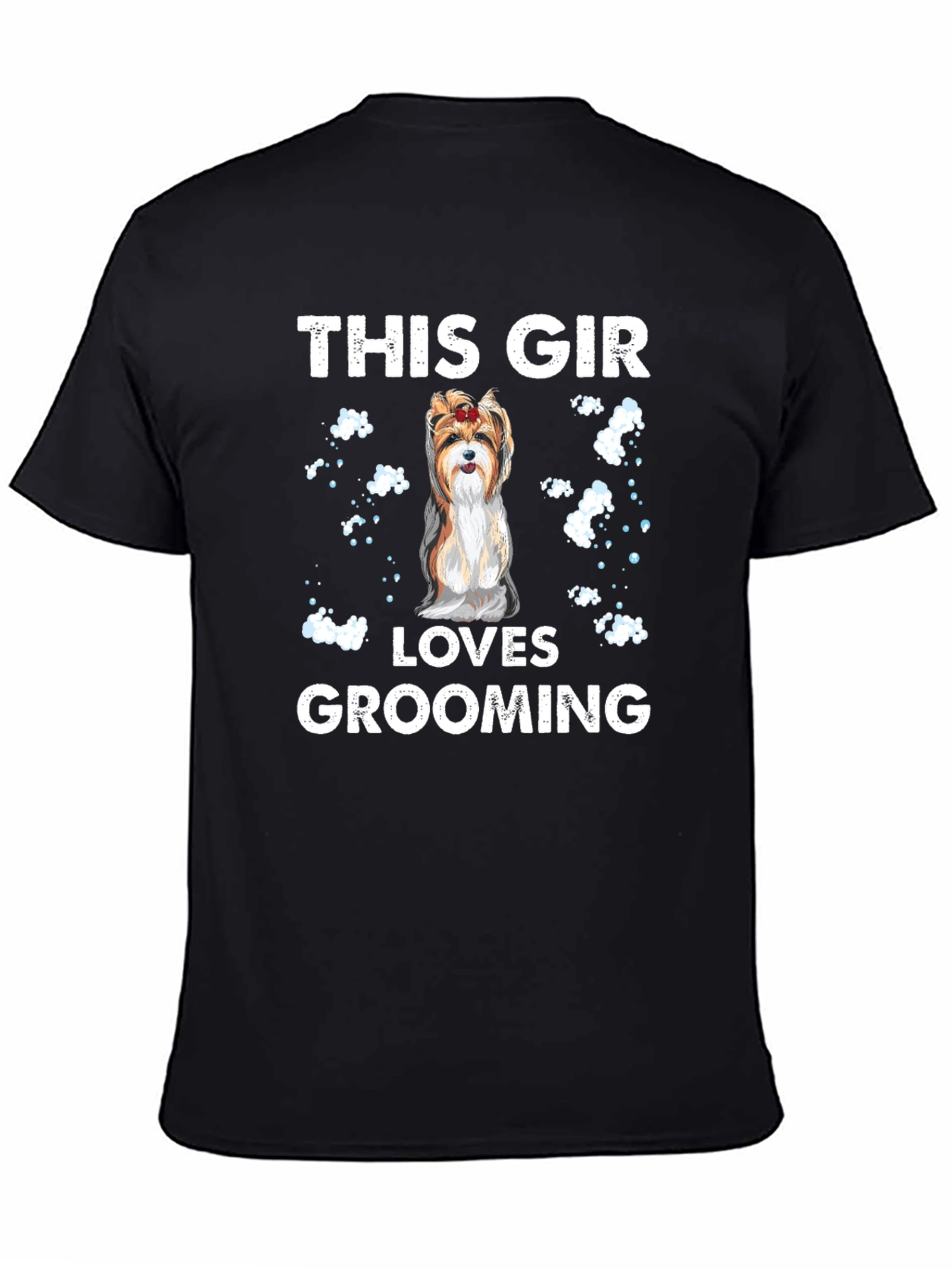 This Girl Loves Grooming Dog T-Shirt
