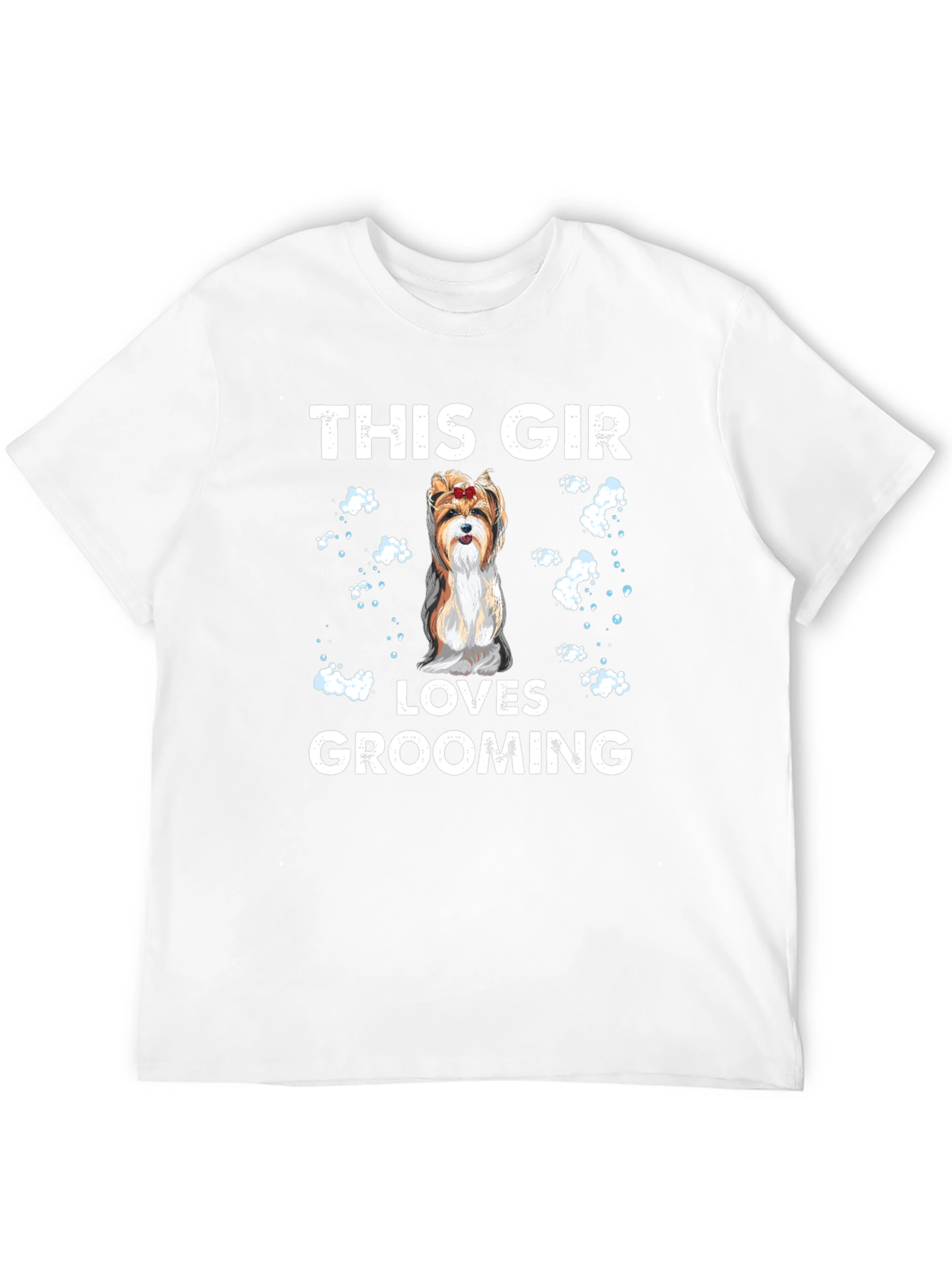 This Girl Loves Grooming Dog T-Shirt
