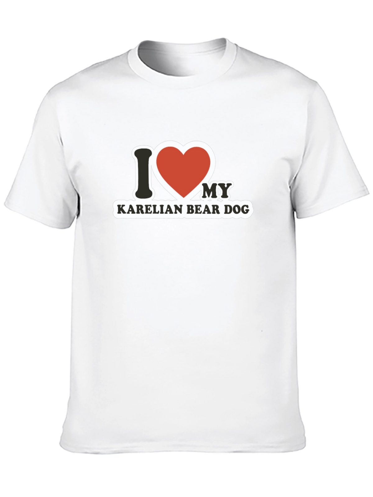 I Love My Karelian Bear Dog T-Shirt