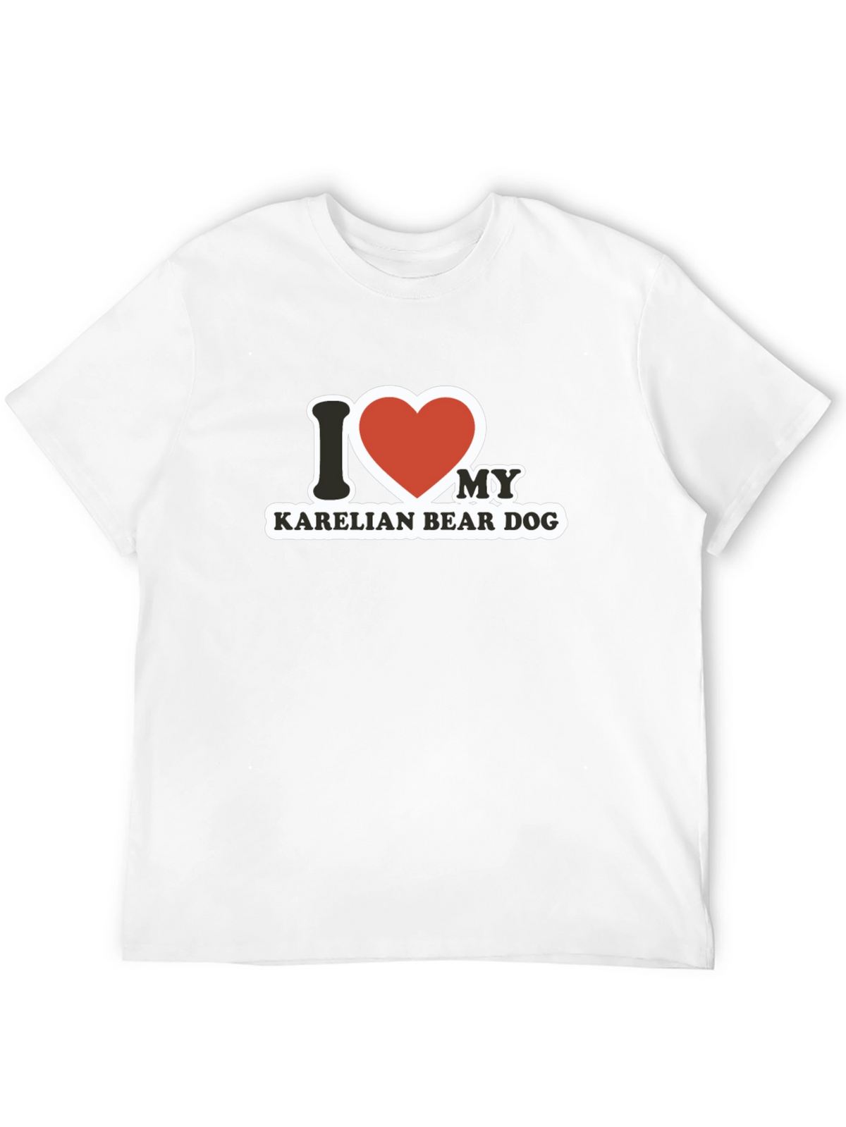 I Love My Karelian Bear Dog T-Shirt