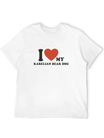 I Love My Karelian Bear Dog T-Shirt