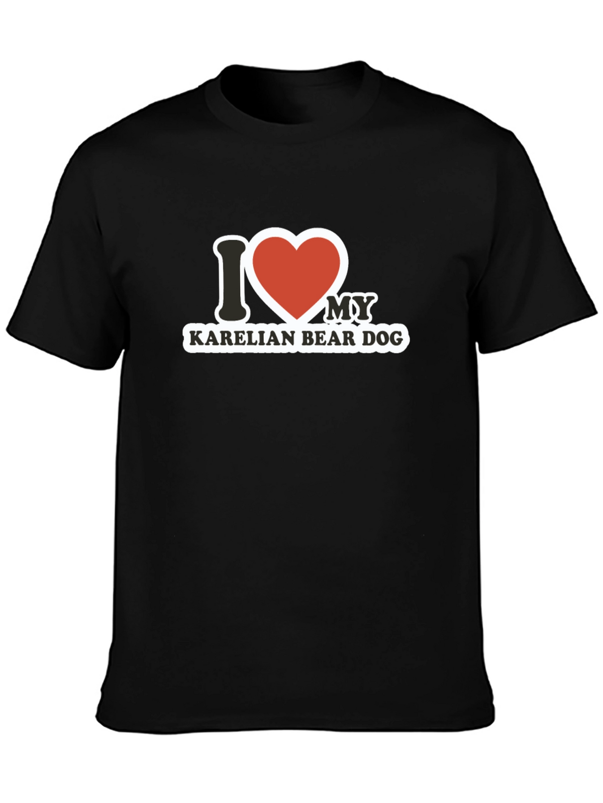 I Love My Karelian Bear Dog T-Shirt