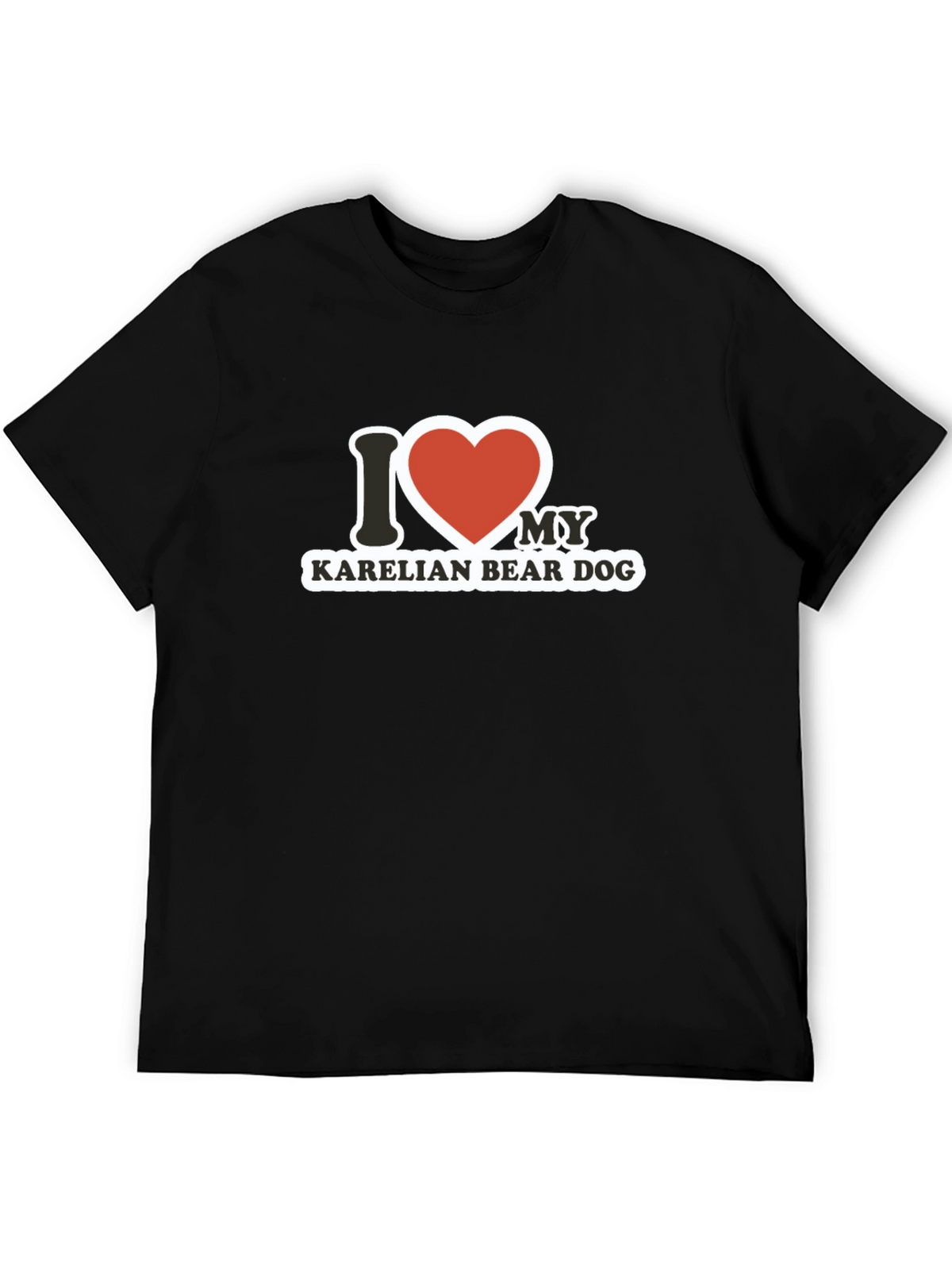 I Love My Karelian Bear Dog T-Shirt