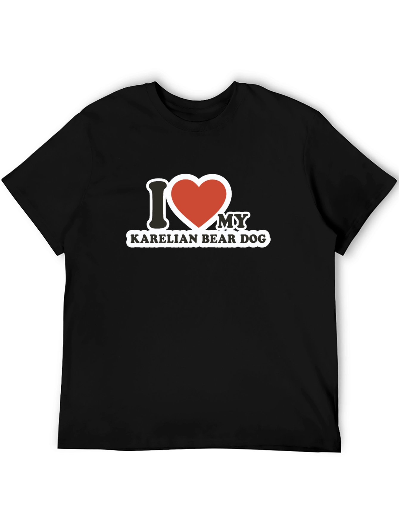 I Love My Karelian Bear Dog T-Shirt