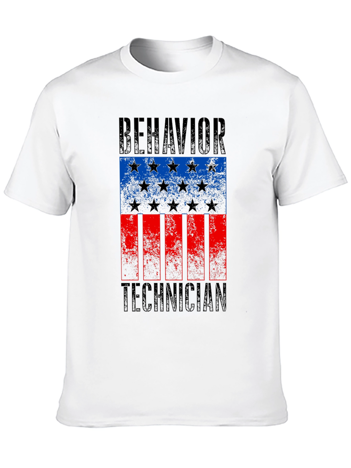 Behavior Technician Flag Graphic Tee