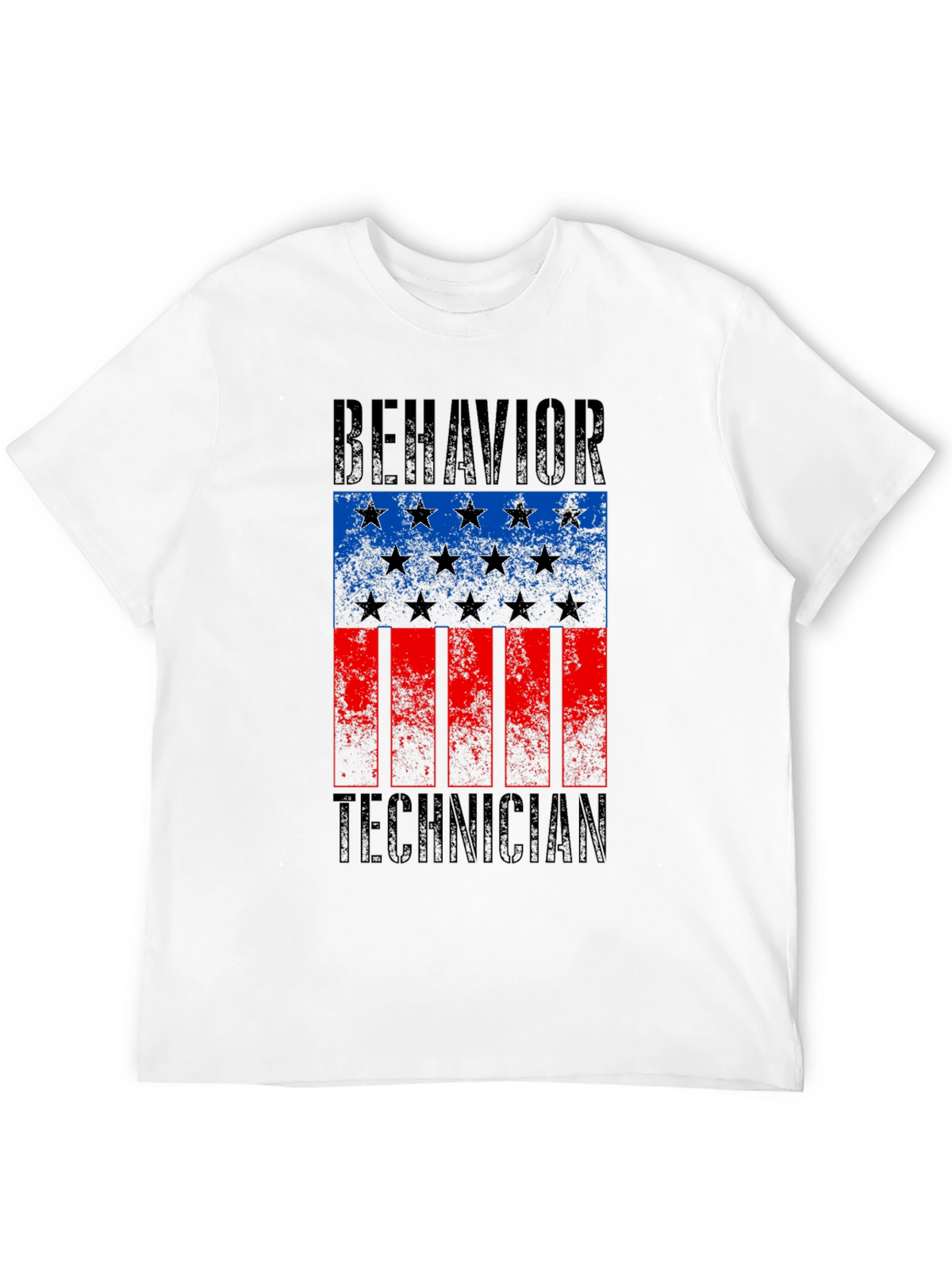 Behavior Technician Flag Graphic Tee