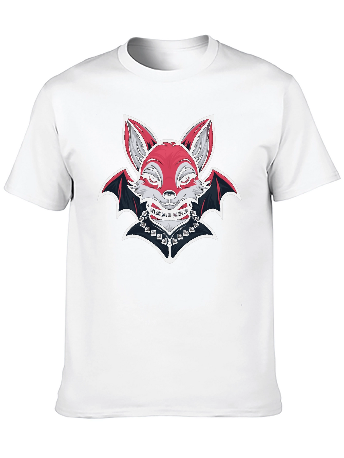Fox Bat Graphic T-Shirt - Unique Design