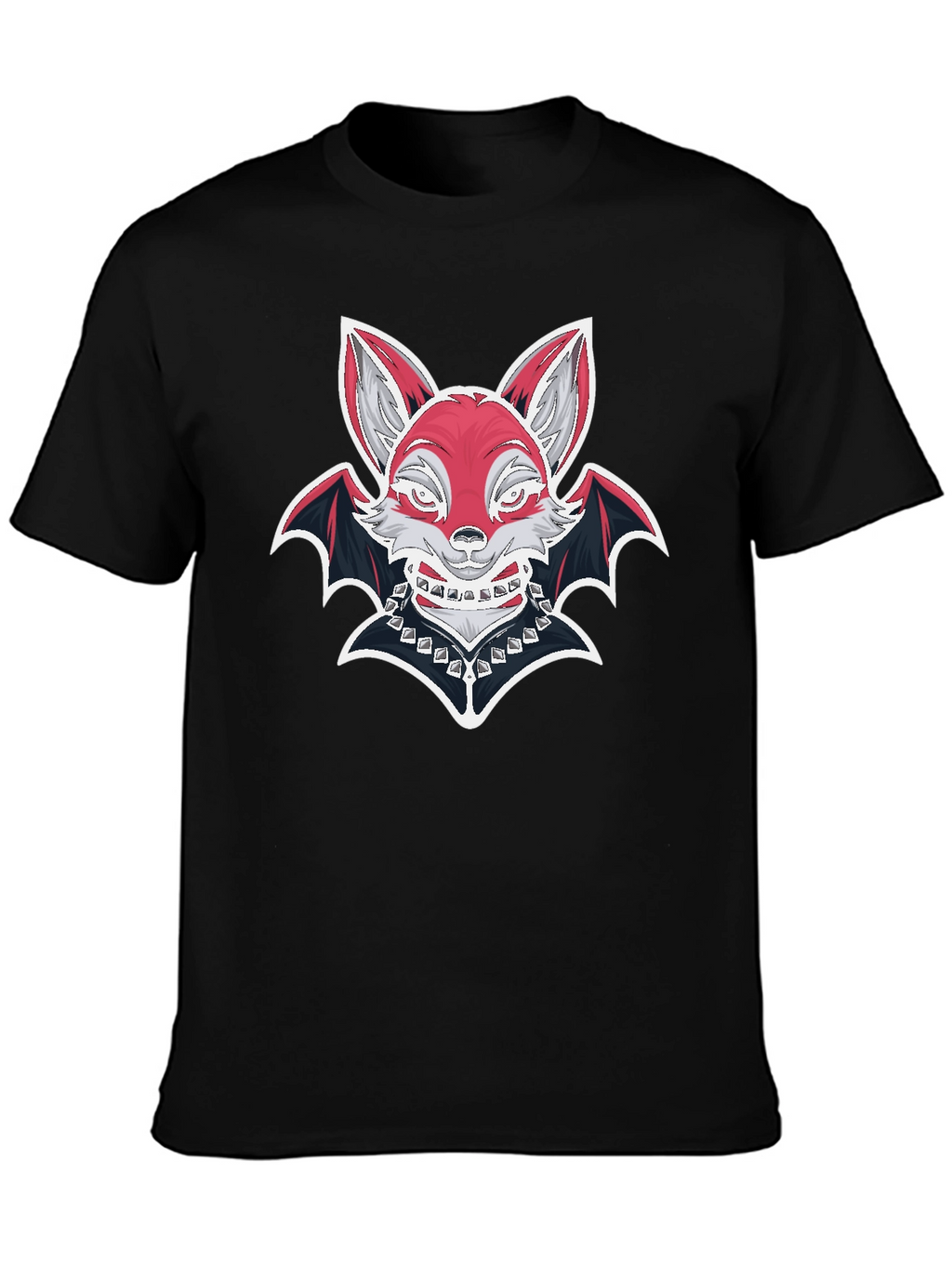Fox Bat Graphic T-Shirt - Unique Design