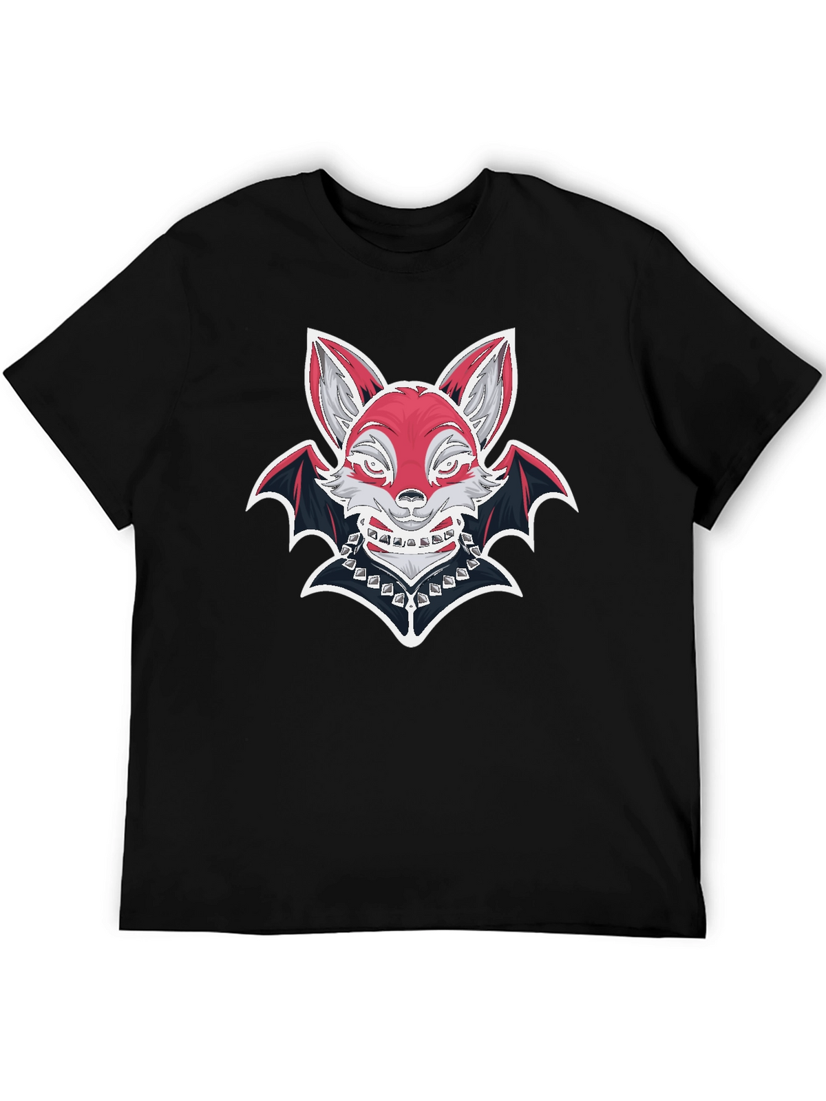 Fox Bat Graphic T-Shirt - Unique Design