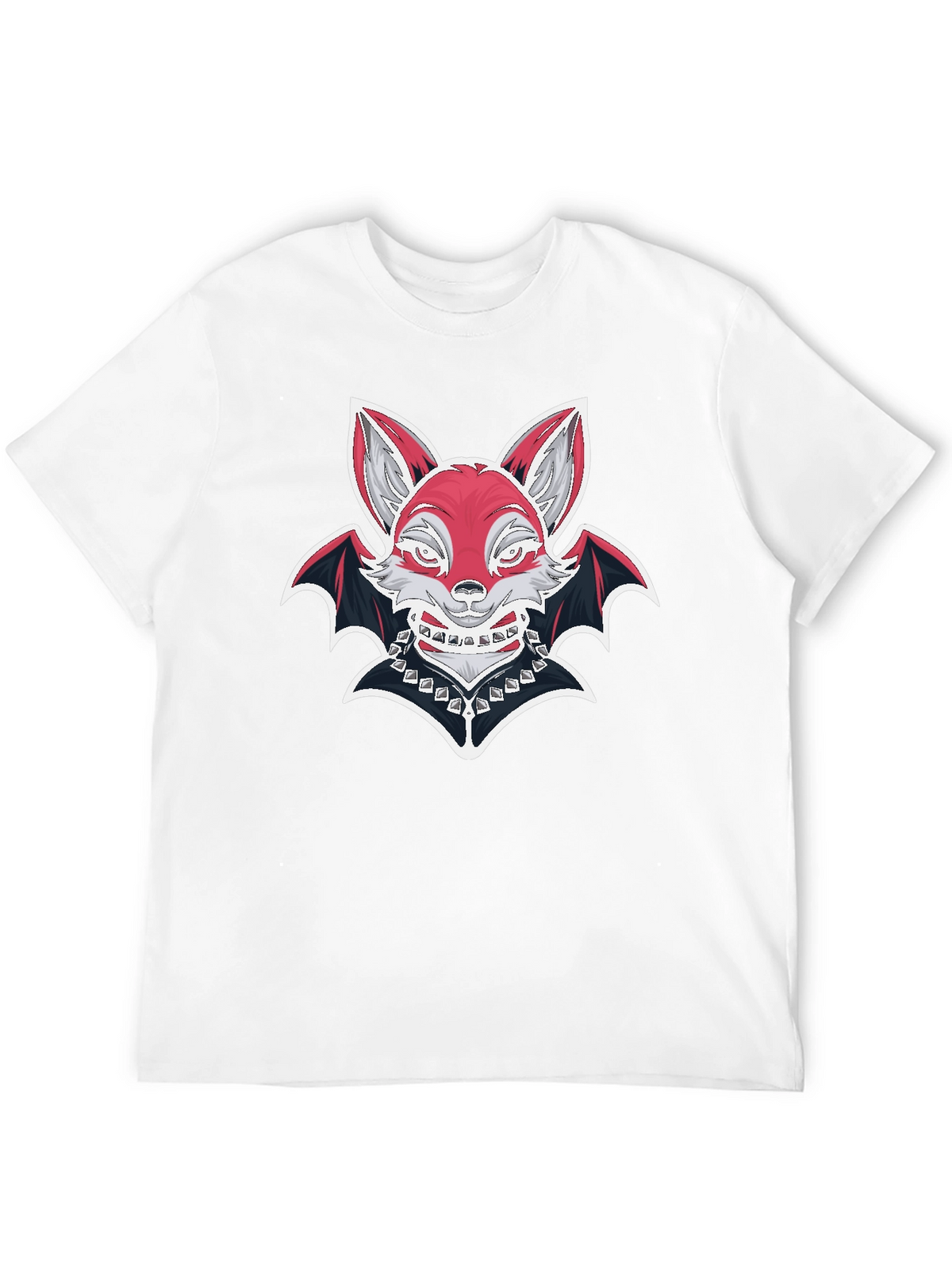 Fox Bat Graphic T-Shirt - Unique Design