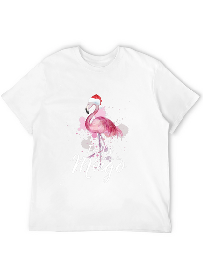 Festive Flamingo Christmas T-Shirt