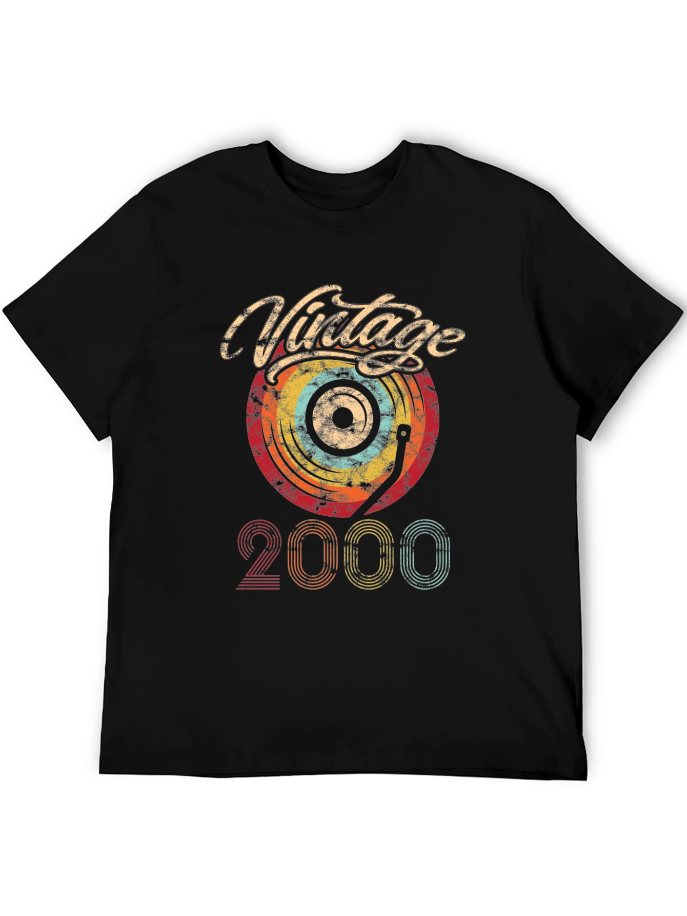 Vintage 2000 Vinyl Graphic T-Shirt