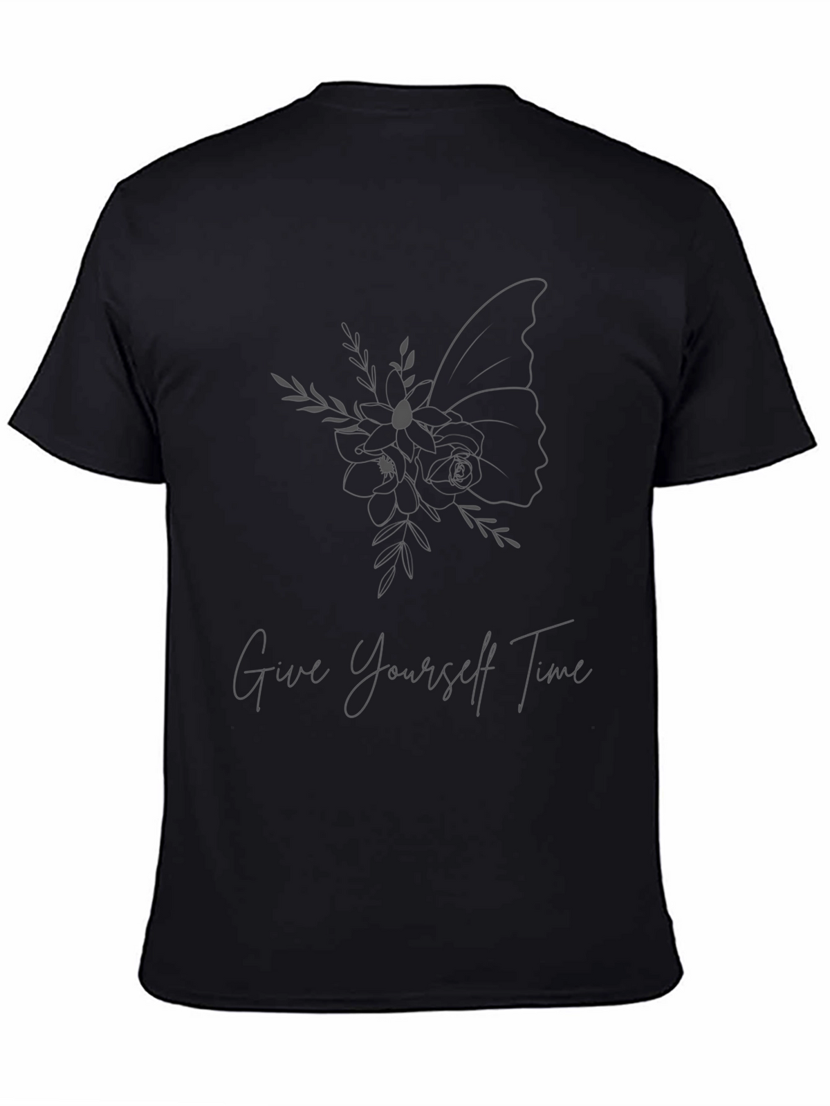 Time Butterfly Graphic Tee - Relaxed Fit
