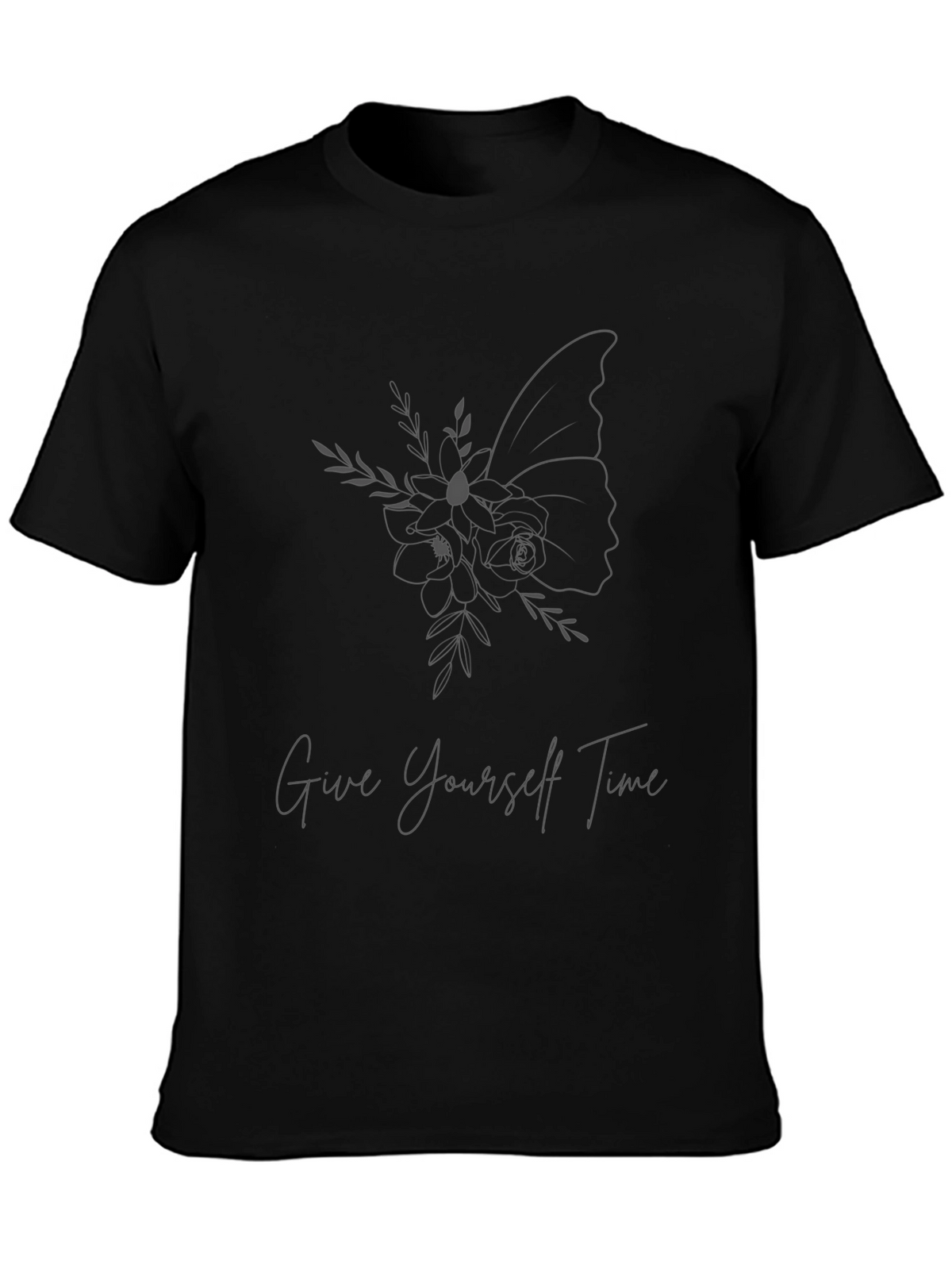 Time Butterfly Graphic Tee - Relaxed Fit