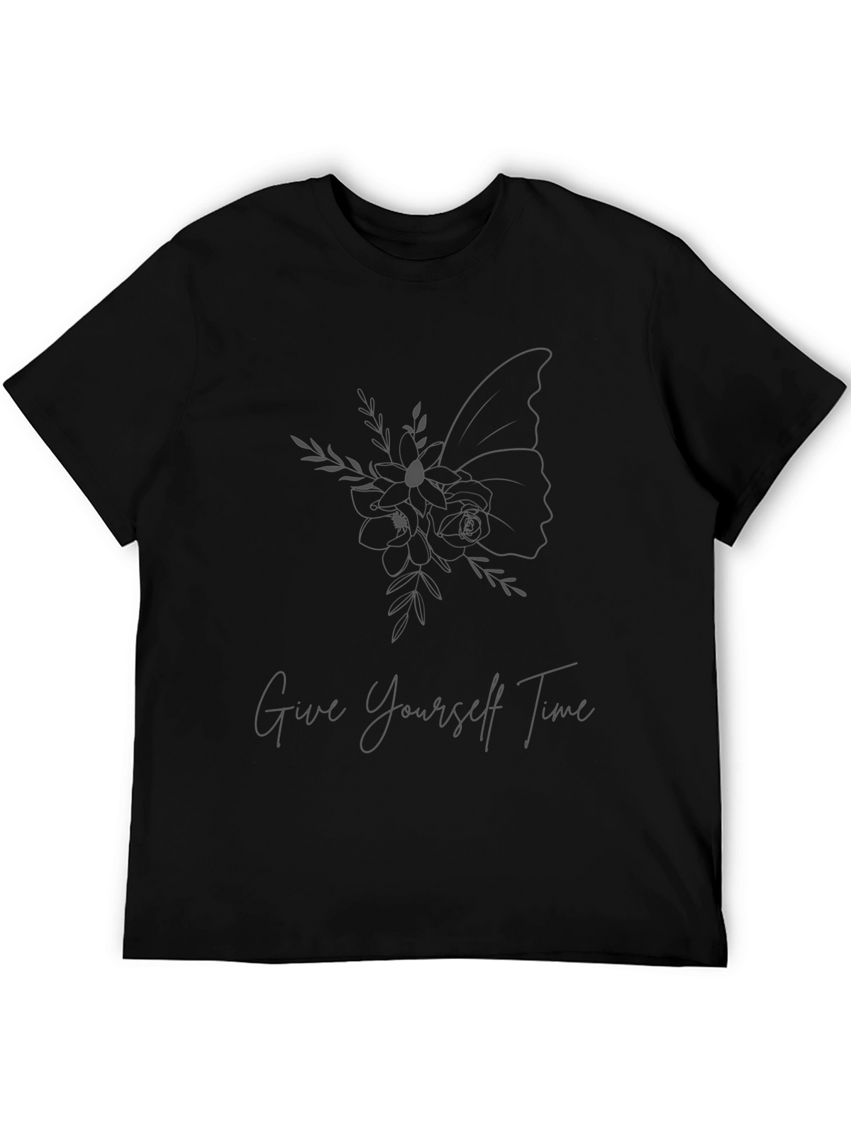 Time Butterfly Graphic Tee - Relaxed Fit