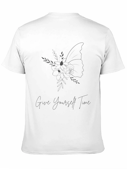 Time Butterfly Graphic Tee - Relaxed Fit