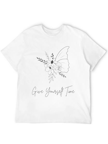 Time Butterfly Graphic Tee - Relaxed Fit