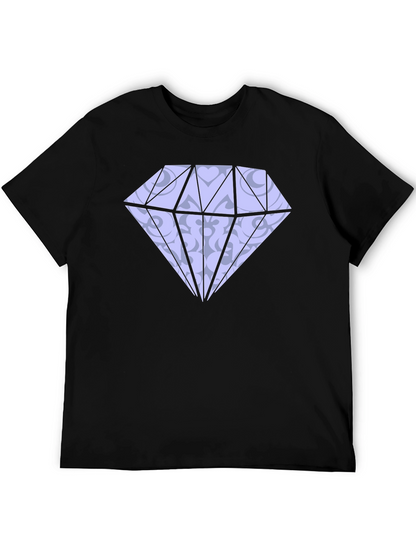 Diamond Graphic Print T-Shirt