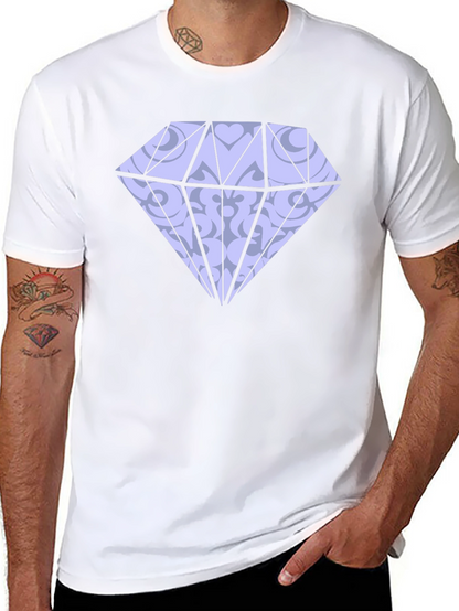 Diamond Graphic Print T-Shirt