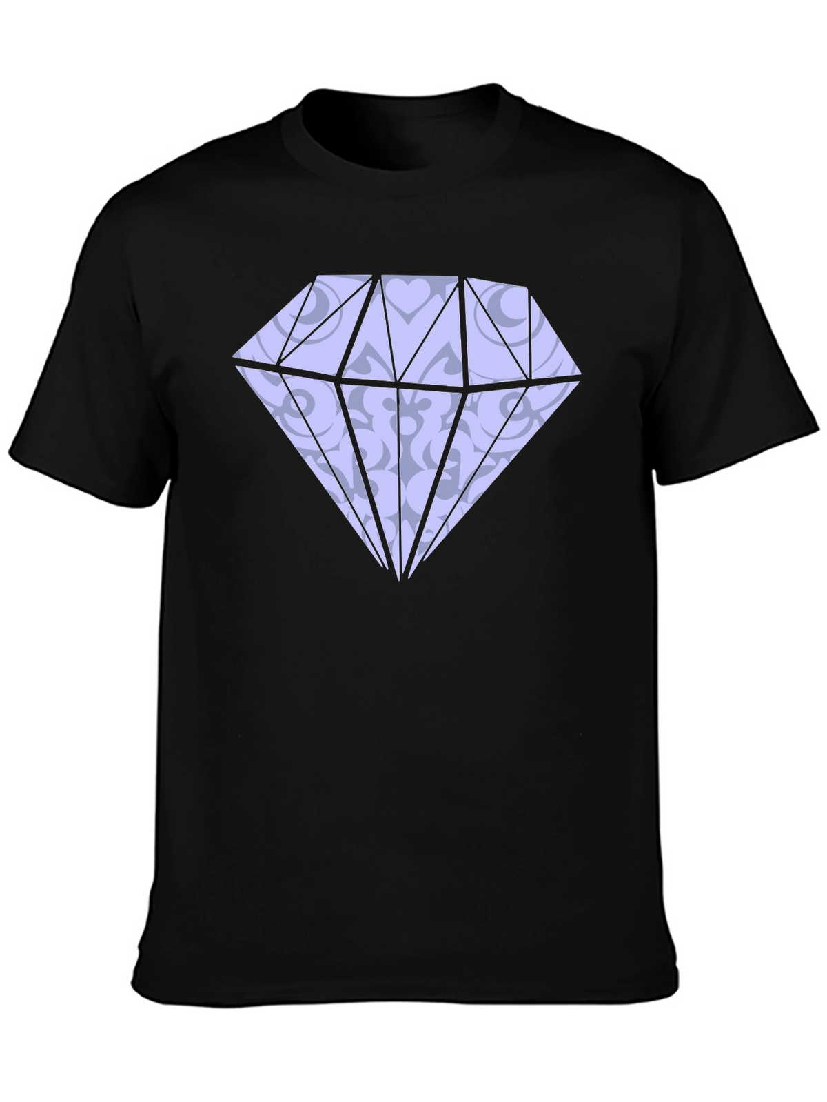 Diamond Graphic Print T-Shirt